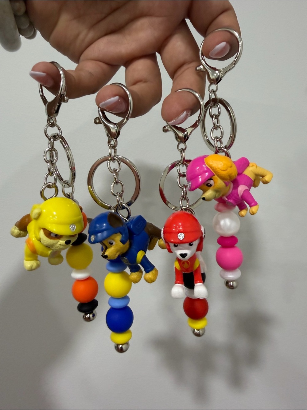Paw Patrol Handmade Keychains